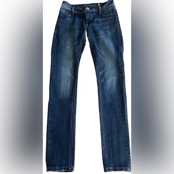 STETSON #503 PIXIE STIXS Skinny Denim Jeans With The S Back Pockets Size 4 30x32 - Picture 2 of 10